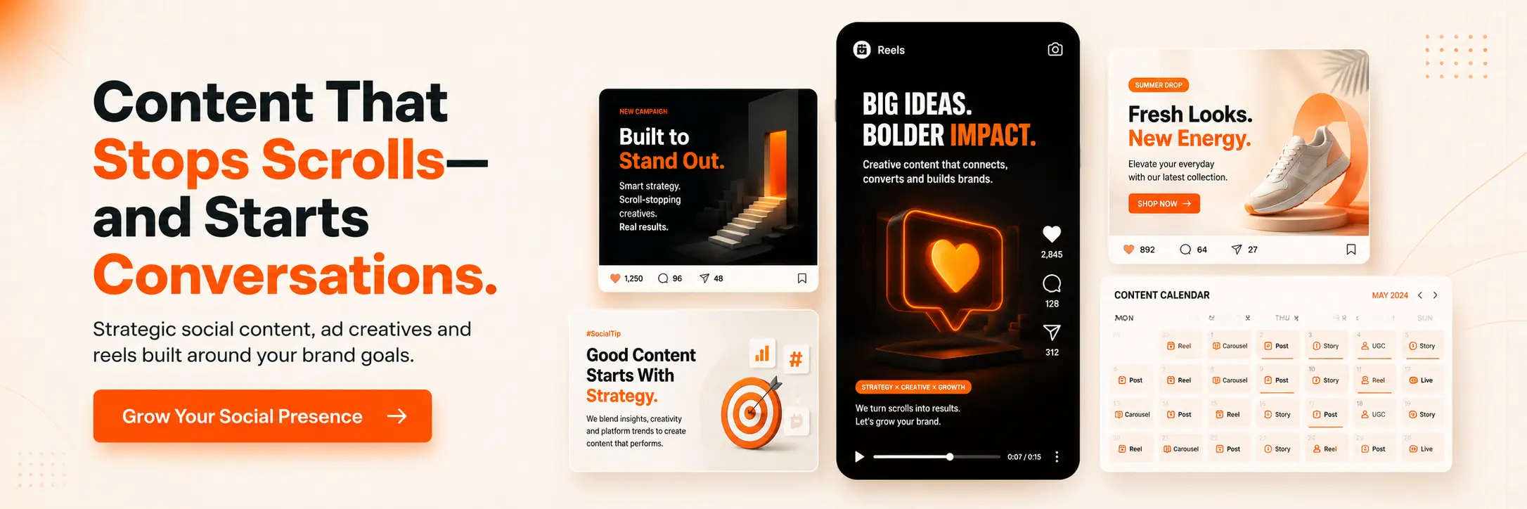 Social media marketing services for business growth