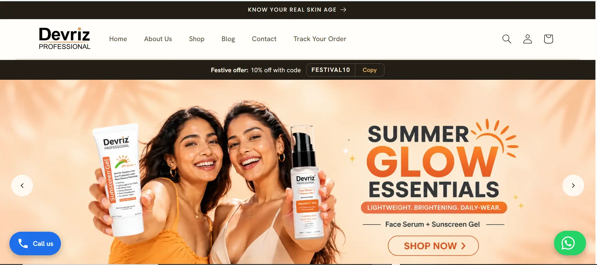 DSC Apply website design